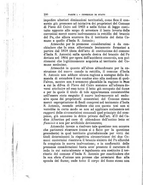 La giustizia amministrativa raccolta di decisioni e pareri del Consiglio di Stato, decisioni della Corte dei conti, sentenze della Cassazione di Roma, e decisioni delle Giunte provinciali amministrative