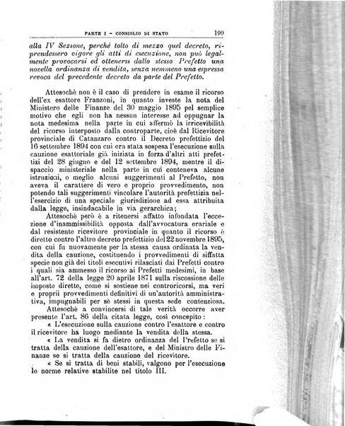 La giustizia amministrativa raccolta di decisioni e pareri del Consiglio di Stato, decisioni della Corte dei conti, sentenze della Cassazione di Roma, e decisioni delle Giunte provinciali amministrative