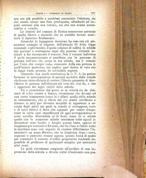 La giustizia amministrativa raccolta di decisioni e pareri del Consiglio di Stato, decisioni della Corte dei conti, sentenze della Cassazione di Roma, e decisioni delle Giunte provinciali amministrative