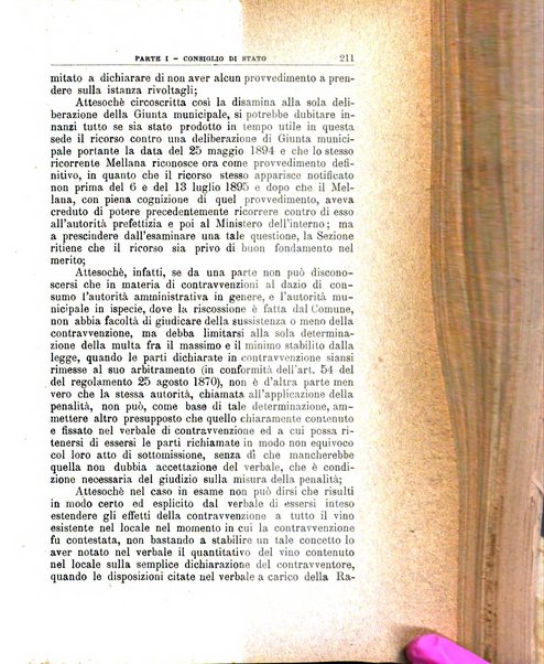 La giustizia amministrativa raccolta di decisioni e pareri del Consiglio di Stato, decisioni della Corte dei conti, sentenze della Cassazione di Roma, e decisioni delle Giunte provinciali amministrative