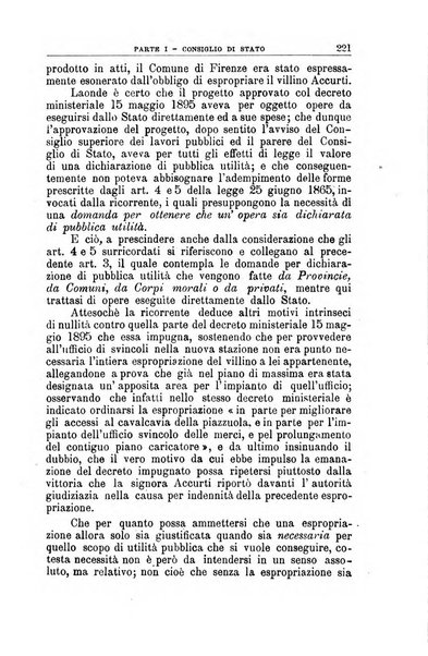 La giustizia amministrativa raccolta di decisioni e pareri del Consiglio di Stato, decisioni della Corte dei conti, sentenze della Cassazione di Roma, e decisioni delle Giunte provinciali amministrative