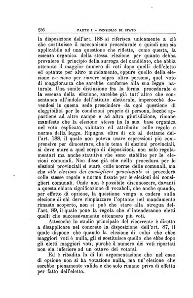 La giustizia amministrativa raccolta di decisioni e pareri del Consiglio di Stato, decisioni della Corte dei conti, sentenze della Cassazione di Roma, e decisioni delle Giunte provinciali amministrative