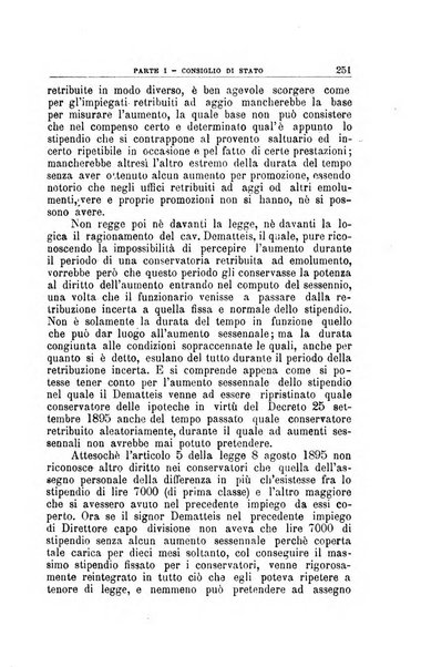 La giustizia amministrativa raccolta di decisioni e pareri del Consiglio di Stato, decisioni della Corte dei conti, sentenze della Cassazione di Roma, e decisioni delle Giunte provinciali amministrative