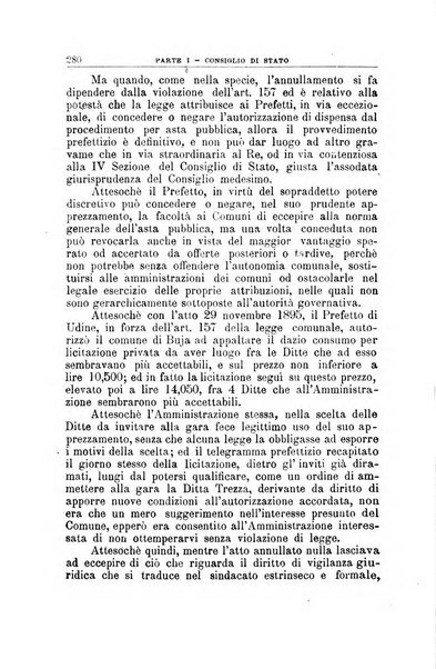 La giustizia amministrativa raccolta di decisioni e pareri del Consiglio di Stato, decisioni della Corte dei conti, sentenze della Cassazione di Roma, e decisioni delle Giunte provinciali amministrative