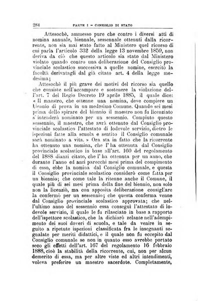 La giustizia amministrativa raccolta di decisioni e pareri del Consiglio di Stato, decisioni della Corte dei conti, sentenze della Cassazione di Roma, e decisioni delle Giunte provinciali amministrative