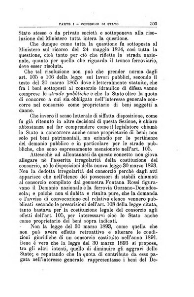 La giustizia amministrativa raccolta di decisioni e pareri del Consiglio di Stato, decisioni della Corte dei conti, sentenze della Cassazione di Roma, e decisioni delle Giunte provinciali amministrative