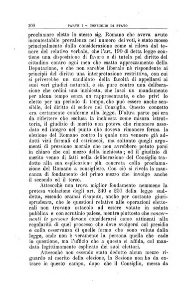 La giustizia amministrativa raccolta di decisioni e pareri del Consiglio di Stato, decisioni della Corte dei conti, sentenze della Cassazione di Roma, e decisioni delle Giunte provinciali amministrative