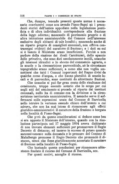 La giustizia amministrativa raccolta di decisioni e pareri del Consiglio di Stato, decisioni della Corte dei conti, sentenze della Cassazione di Roma, e decisioni delle Giunte provinciali amministrative