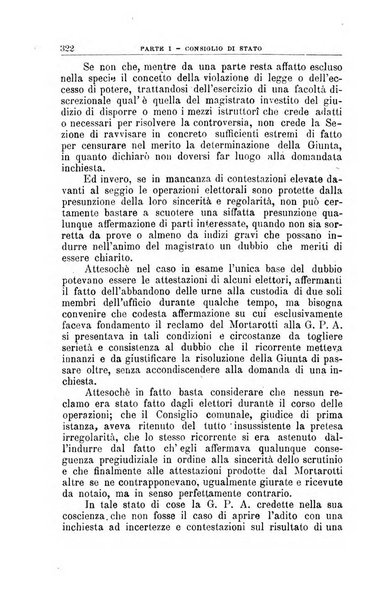 La giustizia amministrativa raccolta di decisioni e pareri del Consiglio di Stato, decisioni della Corte dei conti, sentenze della Cassazione di Roma, e decisioni delle Giunte provinciali amministrative