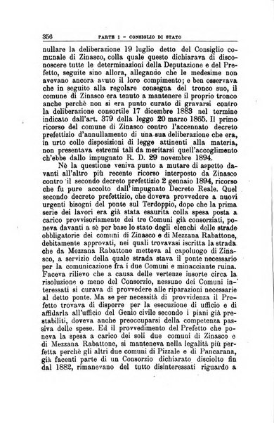 La giustizia amministrativa raccolta di decisioni e pareri del Consiglio di Stato, decisioni della Corte dei conti, sentenze della Cassazione di Roma, e decisioni delle Giunte provinciali amministrative