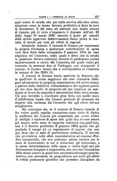 La giustizia amministrativa raccolta di decisioni e pareri del Consiglio di Stato, decisioni della Corte dei conti, sentenze della Cassazione di Roma, e decisioni delle Giunte provinciali amministrative