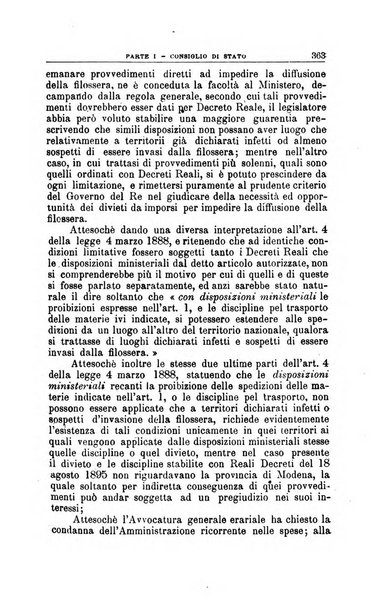 La giustizia amministrativa raccolta di decisioni e pareri del Consiglio di Stato, decisioni della Corte dei conti, sentenze della Cassazione di Roma, e decisioni delle Giunte provinciali amministrative