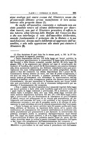 La giustizia amministrativa raccolta di decisioni e pareri del Consiglio di Stato, decisioni della Corte dei conti, sentenze della Cassazione di Roma, e decisioni delle Giunte provinciali amministrative