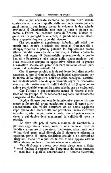 La giustizia amministrativa raccolta di decisioni e pareri del Consiglio di Stato, decisioni della Corte dei conti, sentenze della Cassazione di Roma, e decisioni delle Giunte provinciali amministrative