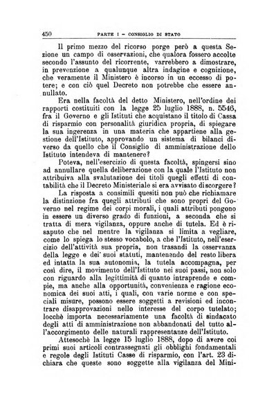 La giustizia amministrativa raccolta di decisioni e pareri del Consiglio di Stato, decisioni della Corte dei conti, sentenze della Cassazione di Roma, e decisioni delle Giunte provinciali amministrative