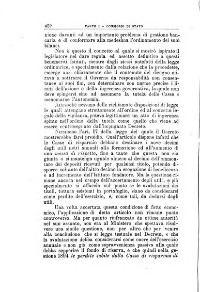 La giustizia amministrativa raccolta di decisioni e pareri del Consiglio di Stato, decisioni della Corte dei conti, sentenze della Cassazione di Roma, e decisioni delle Giunte provinciali amministrative