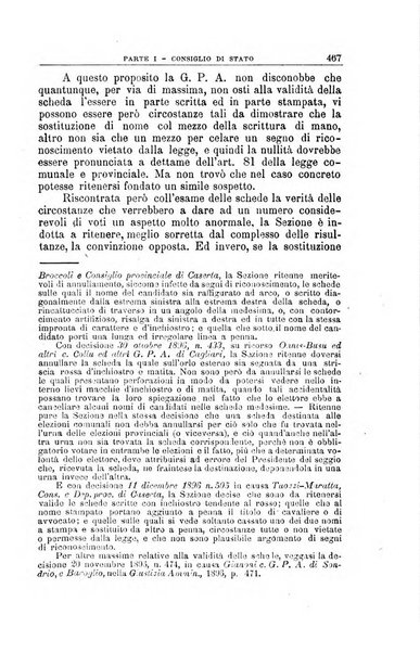 La giustizia amministrativa raccolta di decisioni e pareri del Consiglio di Stato, decisioni della Corte dei conti, sentenze della Cassazione di Roma, e decisioni delle Giunte provinciali amministrative