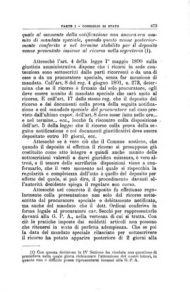 La giustizia amministrativa raccolta di decisioni e pareri del Consiglio di Stato, decisioni della Corte dei conti, sentenze della Cassazione di Roma, e decisioni delle Giunte provinciali amministrative