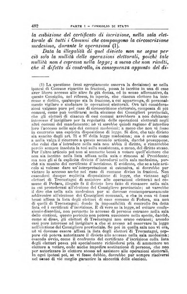 La giustizia amministrativa raccolta di decisioni e pareri del Consiglio di Stato, decisioni della Corte dei conti, sentenze della Cassazione di Roma, e decisioni delle Giunte provinciali amministrative