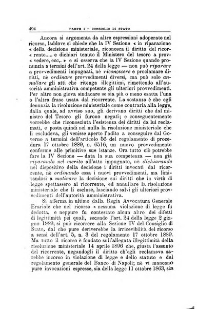 La giustizia amministrativa raccolta di decisioni e pareri del Consiglio di Stato, decisioni della Corte dei conti, sentenze della Cassazione di Roma, e decisioni delle Giunte provinciali amministrative