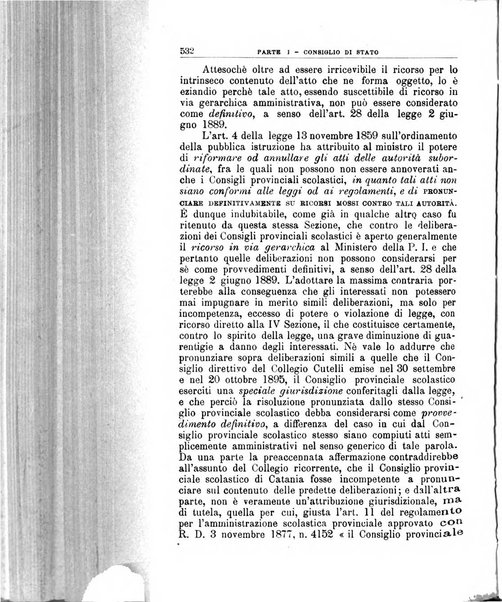 La giustizia amministrativa raccolta di decisioni e pareri del Consiglio di Stato, decisioni della Corte dei conti, sentenze della Cassazione di Roma, e decisioni delle Giunte provinciali amministrative