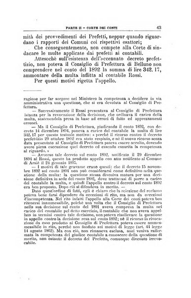 La giustizia amministrativa raccolta di decisioni e pareri del Consiglio di Stato, decisioni della Corte dei conti, sentenze della Cassazione di Roma, e decisioni delle Giunte provinciali amministrative