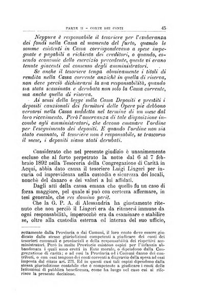 La giustizia amministrativa raccolta di decisioni e pareri del Consiglio di Stato, decisioni della Corte dei conti, sentenze della Cassazione di Roma, e decisioni delle Giunte provinciali amministrative