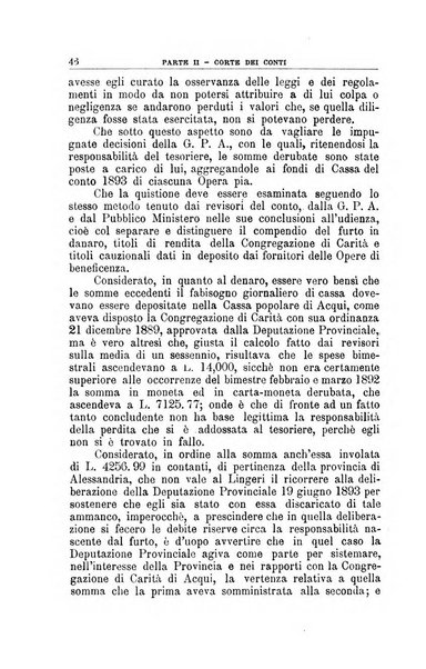 La giustizia amministrativa raccolta di decisioni e pareri del Consiglio di Stato, decisioni della Corte dei conti, sentenze della Cassazione di Roma, e decisioni delle Giunte provinciali amministrative