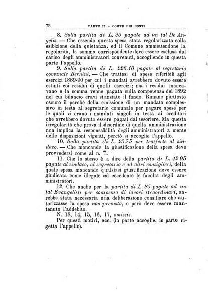 La giustizia amministrativa raccolta di decisioni e pareri del Consiglio di Stato, decisioni della Corte dei conti, sentenze della Cassazione di Roma, e decisioni delle Giunte provinciali amministrative