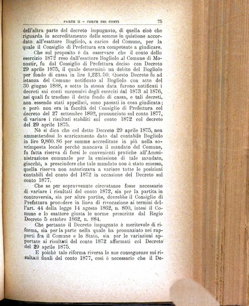 La giustizia amministrativa raccolta di decisioni e pareri del Consiglio di Stato, decisioni della Corte dei conti, sentenze della Cassazione di Roma, e decisioni delle Giunte provinciali amministrative