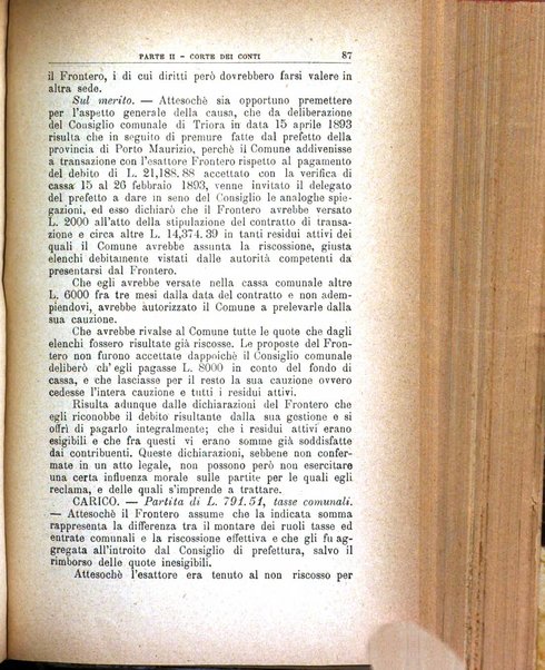 La giustizia amministrativa raccolta di decisioni e pareri del Consiglio di Stato, decisioni della Corte dei conti, sentenze della Cassazione di Roma, e decisioni delle Giunte provinciali amministrative