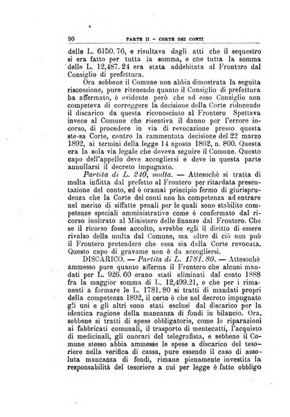 La giustizia amministrativa raccolta di decisioni e pareri del Consiglio di Stato, decisioni della Corte dei conti, sentenze della Cassazione di Roma, e decisioni delle Giunte provinciali amministrative