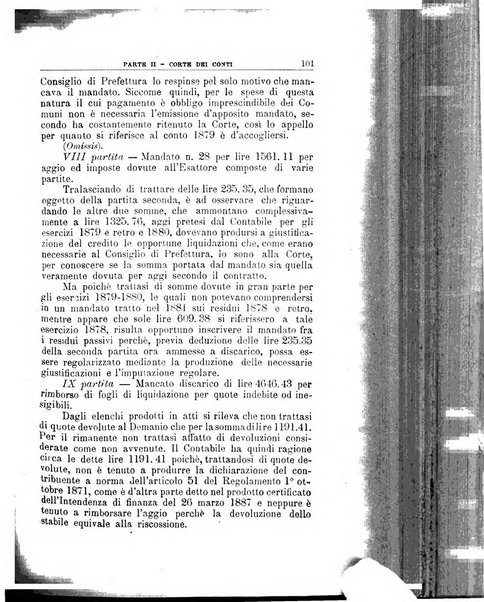 La giustizia amministrativa raccolta di decisioni e pareri del Consiglio di Stato, decisioni della Corte dei conti, sentenze della Cassazione di Roma, e decisioni delle Giunte provinciali amministrative