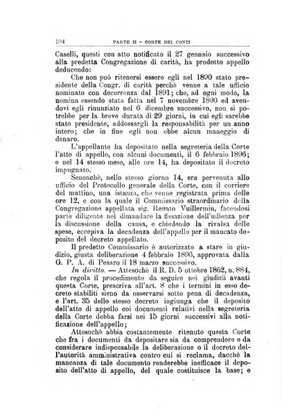 La giustizia amministrativa raccolta di decisioni e pareri del Consiglio di Stato, decisioni della Corte dei conti, sentenze della Cassazione di Roma, e decisioni delle Giunte provinciali amministrative