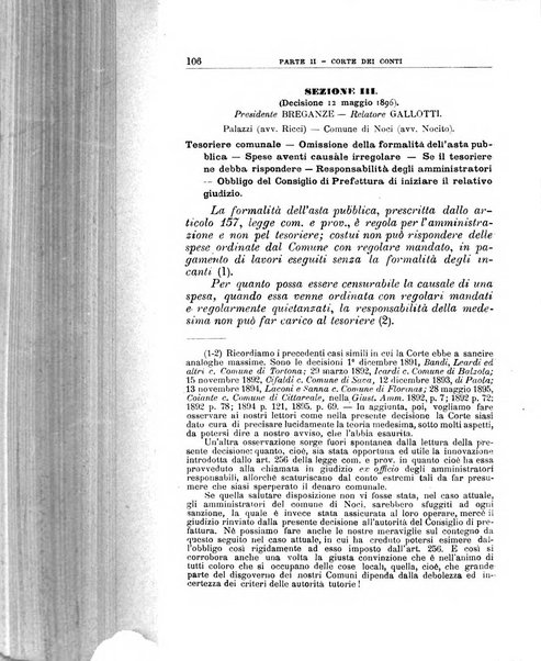 La giustizia amministrativa raccolta di decisioni e pareri del Consiglio di Stato, decisioni della Corte dei conti, sentenze della Cassazione di Roma, e decisioni delle Giunte provinciali amministrative