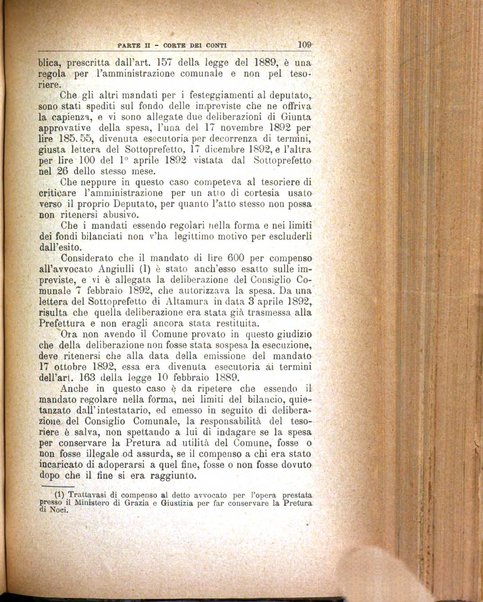 La giustizia amministrativa raccolta di decisioni e pareri del Consiglio di Stato, decisioni della Corte dei conti, sentenze della Cassazione di Roma, e decisioni delle Giunte provinciali amministrative