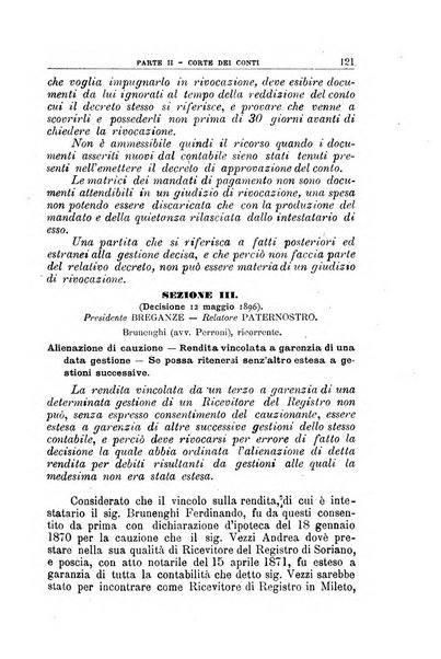 La giustizia amministrativa raccolta di decisioni e pareri del Consiglio di Stato, decisioni della Corte dei conti, sentenze della Cassazione di Roma, e decisioni delle Giunte provinciali amministrative