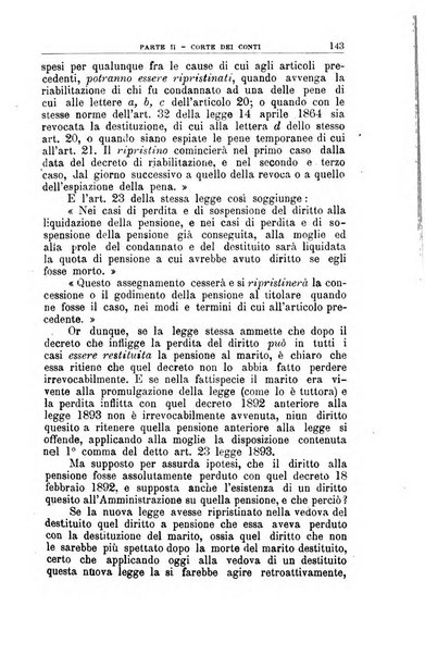 La giustizia amministrativa raccolta di decisioni e pareri del Consiglio di Stato, decisioni della Corte dei conti, sentenze della Cassazione di Roma, e decisioni delle Giunte provinciali amministrative