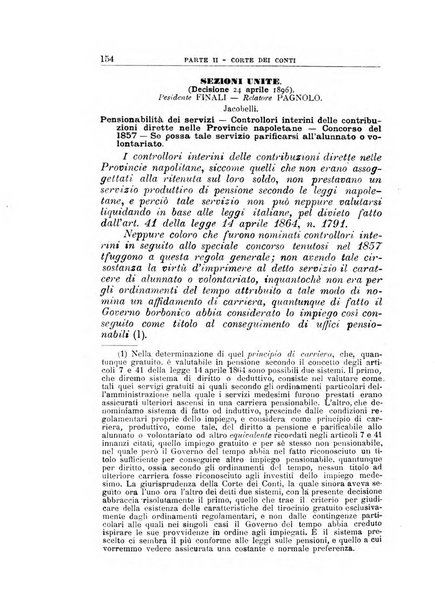 La giustizia amministrativa raccolta di decisioni e pareri del Consiglio di Stato, decisioni della Corte dei conti, sentenze della Cassazione di Roma, e decisioni delle Giunte provinciali amministrative