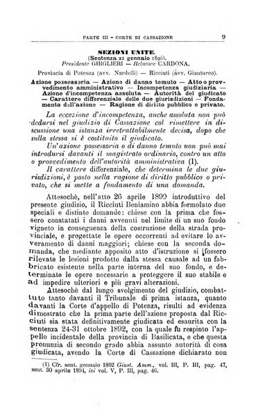 La giustizia amministrativa raccolta di decisioni e pareri del Consiglio di Stato, decisioni della Corte dei conti, sentenze della Cassazione di Roma, e decisioni delle Giunte provinciali amministrative