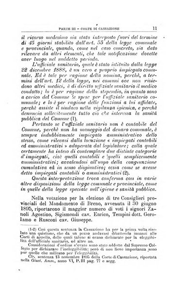 La giustizia amministrativa raccolta di decisioni e pareri del Consiglio di Stato, decisioni della Corte dei conti, sentenze della Cassazione di Roma, e decisioni delle Giunte provinciali amministrative