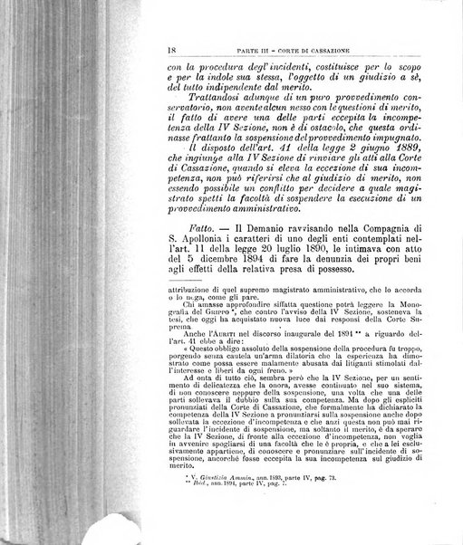 La giustizia amministrativa raccolta di decisioni e pareri del Consiglio di Stato, decisioni della Corte dei conti, sentenze della Cassazione di Roma, e decisioni delle Giunte provinciali amministrative