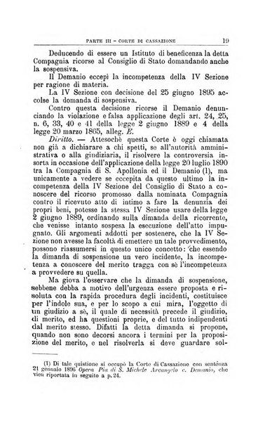 La giustizia amministrativa raccolta di decisioni e pareri del Consiglio di Stato, decisioni della Corte dei conti, sentenze della Cassazione di Roma, e decisioni delle Giunte provinciali amministrative