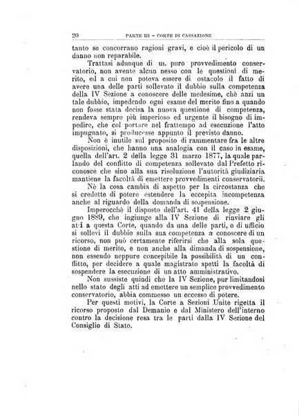 La giustizia amministrativa raccolta di decisioni e pareri del Consiglio di Stato, decisioni della Corte dei conti, sentenze della Cassazione di Roma, e decisioni delle Giunte provinciali amministrative