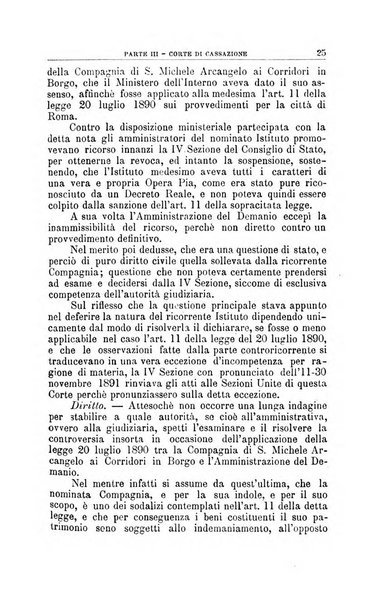 La giustizia amministrativa raccolta di decisioni e pareri del Consiglio di Stato, decisioni della Corte dei conti, sentenze della Cassazione di Roma, e decisioni delle Giunte provinciali amministrative