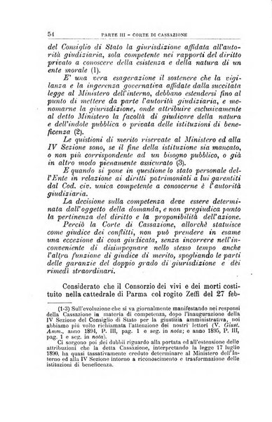 La giustizia amministrativa raccolta di decisioni e pareri del Consiglio di Stato, decisioni della Corte dei conti, sentenze della Cassazione di Roma, e decisioni delle Giunte provinciali amministrative