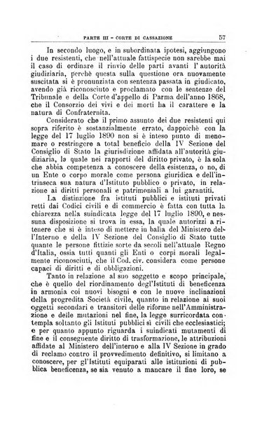 La giustizia amministrativa raccolta di decisioni e pareri del Consiglio di Stato, decisioni della Corte dei conti, sentenze della Cassazione di Roma, e decisioni delle Giunte provinciali amministrative