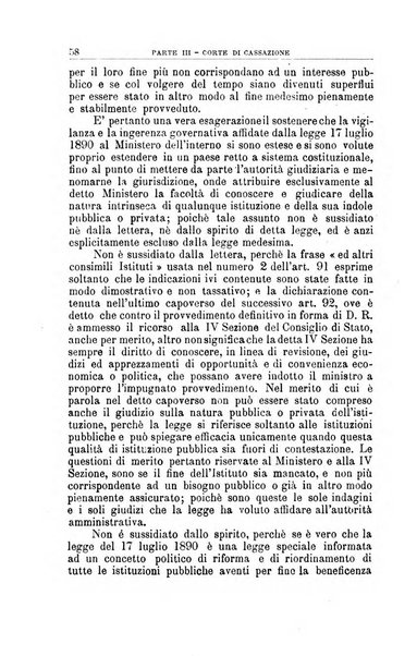 La giustizia amministrativa raccolta di decisioni e pareri del Consiglio di Stato, decisioni della Corte dei conti, sentenze della Cassazione di Roma, e decisioni delle Giunte provinciali amministrative