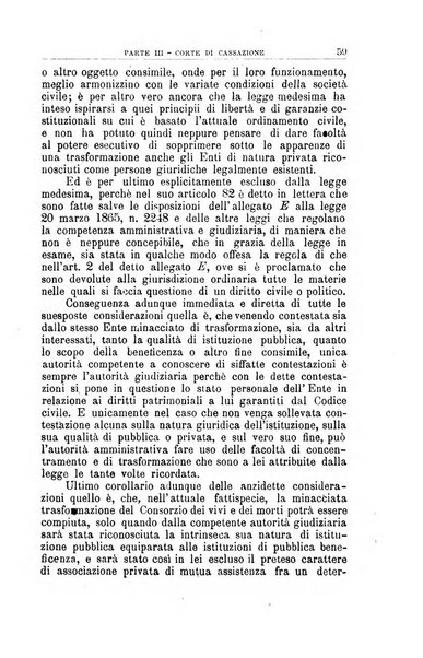 La giustizia amministrativa raccolta di decisioni e pareri del Consiglio di Stato, decisioni della Corte dei conti, sentenze della Cassazione di Roma, e decisioni delle Giunte provinciali amministrative