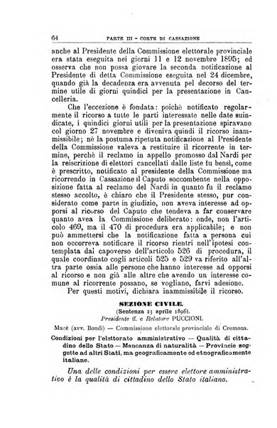 La giustizia amministrativa raccolta di decisioni e pareri del Consiglio di Stato, decisioni della Corte dei conti, sentenze della Cassazione di Roma, e decisioni delle Giunte provinciali amministrative